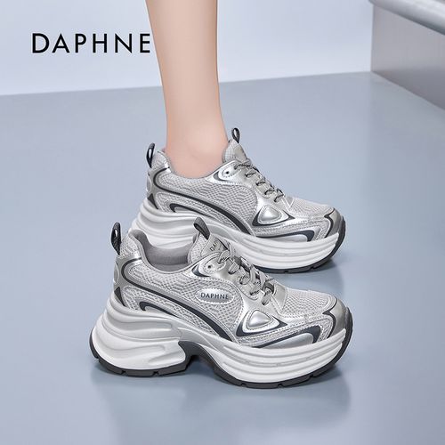 达芙妮厚底老爹鞋女2025秋季网红爆款增高百搭时尚单鞋休闲鞋LL主图