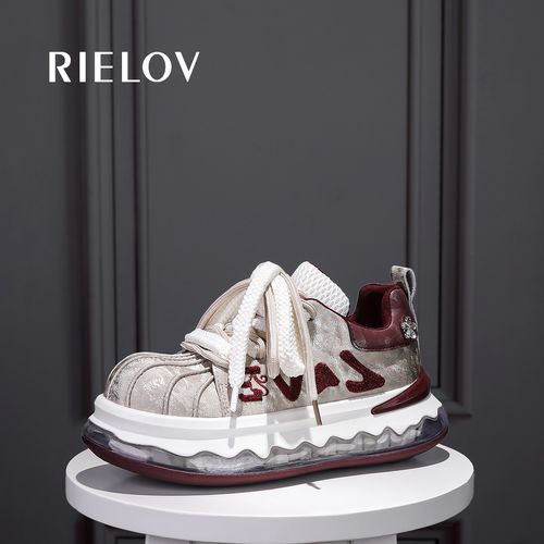 一号店●RIELOV增高6cm时尚潮流百搭女士休闲鞋2069-2主图