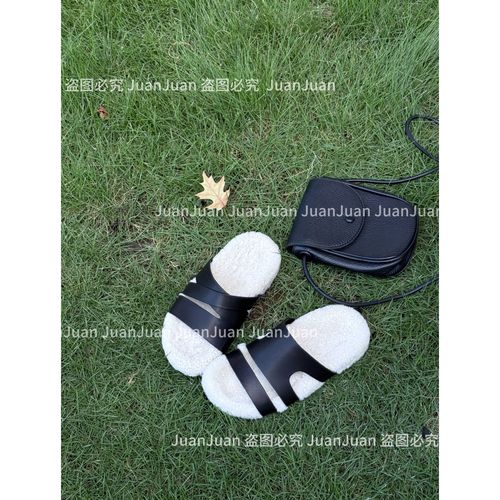 【娟娟优选】新品百搭时髦感拖鞋AB款洋气主图