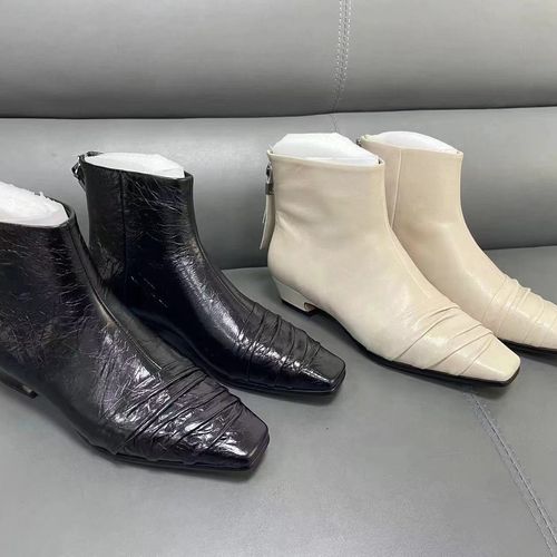 287-2024秋冬款新款女鞋休闲丝绒尖头时尚平底软底浅口鞋单鞋舒适主图