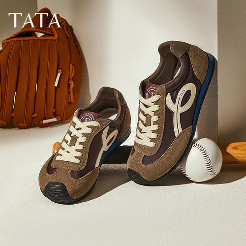 【琥珀流光】TATA他她2025秋新款商场同款休闲阿甘鞋运动鞋GTX01CM5主图