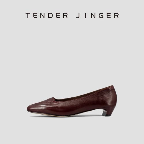 Tender Jinger2025新款女式单鞋小皮鞋ZS0998主图