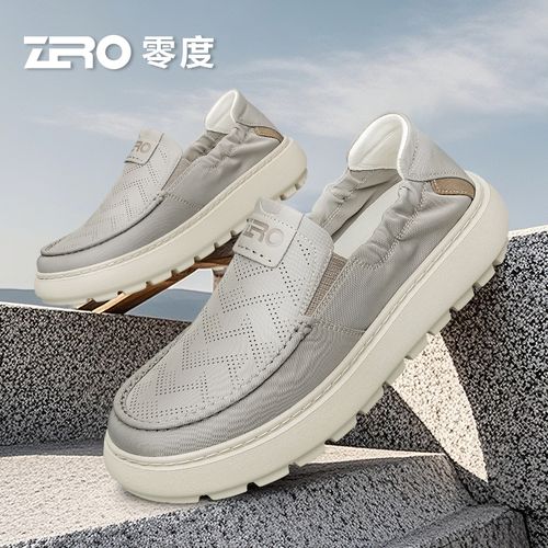 ZRO零度轻奢休闲鞋2025夏季透气男舒适轻质百搭潮鞋厚底增高鞋子主图
