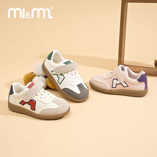 【专柜款】M1&M2新款春秋运动鞋时尚防滑M字德训鞋男童女童机能鞋主图