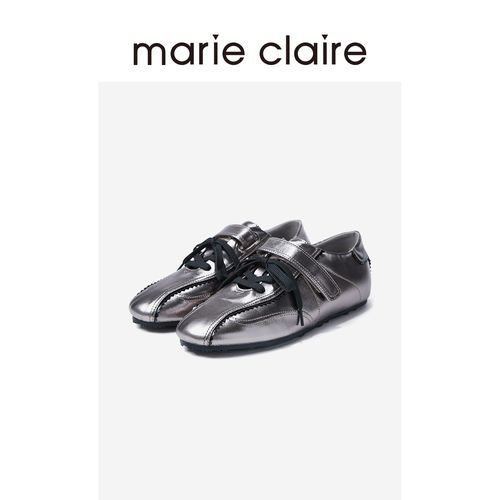 MC女鞋枪色德训玛丽珍鞋舒适休闲运动鞋2025秋季marieclaire女鞋主图