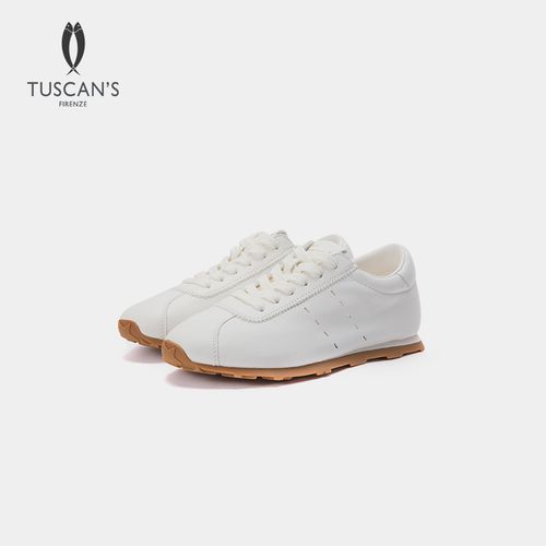 TUSCAN'S新款时尚百搭真皮经典德训鞋舒适透气休闲鞋TS时代双鱼主图