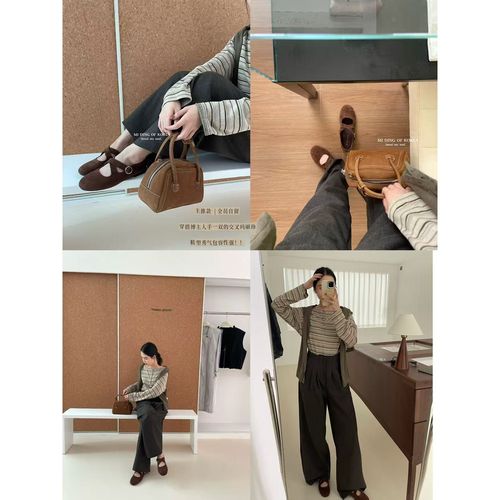 J-7305-1#【强烈推荐】穿搭博主人手一双的高颜值交叉玛丽珍单鞋主图