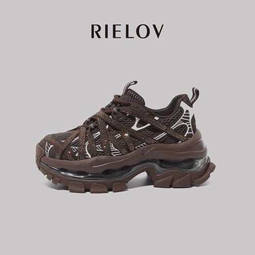 一号店●RIELOV增高8cm时尚潮流百搭女士休闲鞋66-178主图