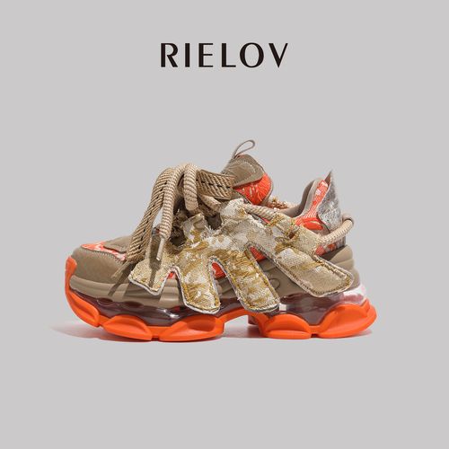 一号店●RIELOV增高8cm时尚潮流百搭女士休闲鞋25198主图