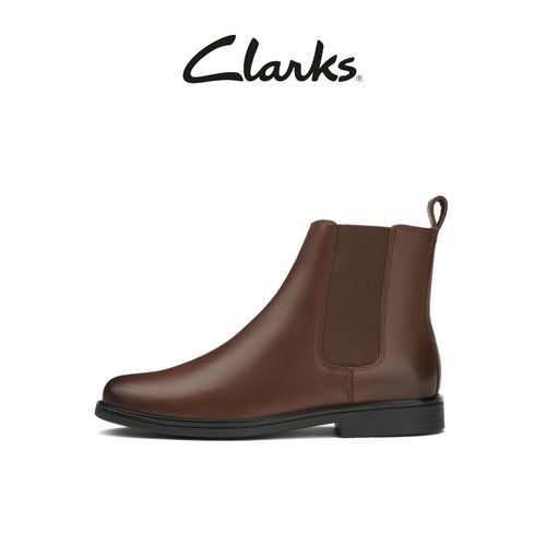 Clarks其乐Aldric系列新品男士秋冬英伦百搭切尔西靴牛皮短靴主图