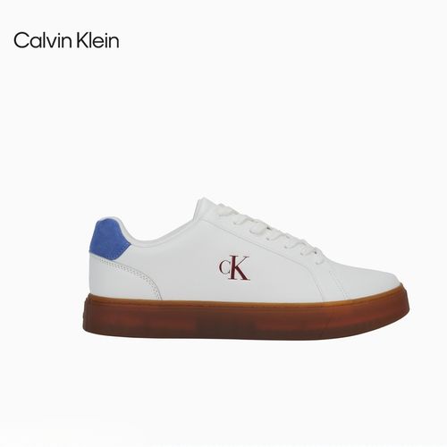 【七夕礼物】CK Jeans25秋季男士复古拼接运动板鞋YM01435主图