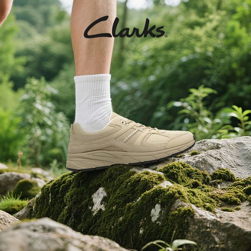 【流光风】Clarks其乐初始代码系列男休闲缓震运动跑鞋舒适老爹鞋主图