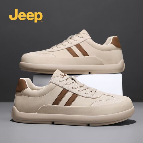 Jeep吉普高品质跑步鞋男2025秋季新款软底防滑耐磨轻便运动休闲鞋主图