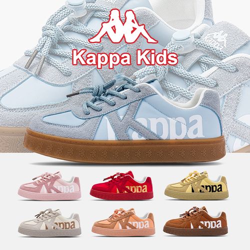 Kappa Kids德训鞋新款女鞋夏季百搭休闲轻便透气学生板鞋美式鞋子主图