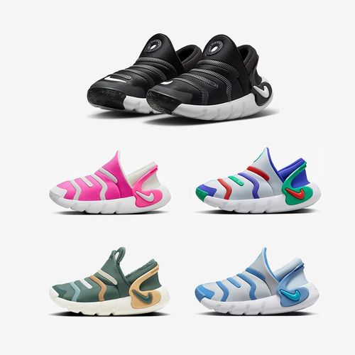 正品NIKE耐克新款毛毛虫儿童鞋男女童一脚蹬轻便休闲运动鞋FD0553主图