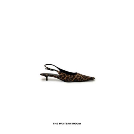 The pattern room | 致敬经典生机豹纹穆勒高跟鞋
