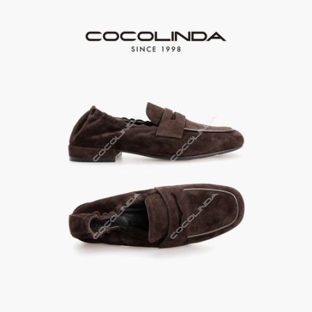 COCOLINDA | 羊京一脚蹬套筒浅口乐福鞋X5283