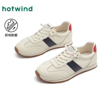 热风2025年春季新款女士时尚休闲鞋H11W25125