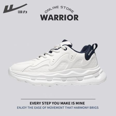 Warrior/回力男鞋时尚休闲鞋休闲减震秋季新款增高厚底老爹潮鞋男