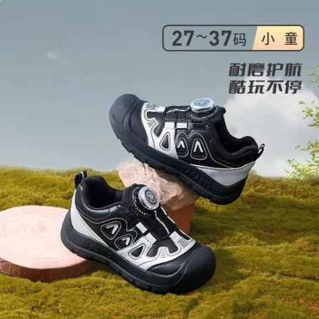 泰兰尼斯kids秋季新款儿童运动跑步包头防撞校园鞋大童T01D5C7580