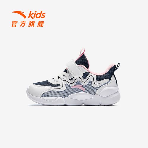 安踏儿童女小童跑鞋2025新款上新舒适防滑耐磨儿童轻便跑步运动鞋主图