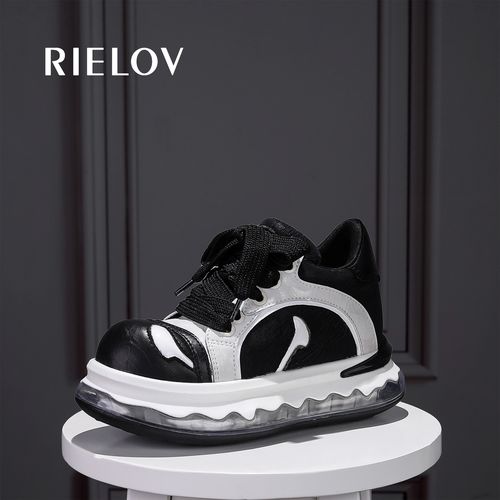 【媛媛●RIELOV】增高6+4cm时尚潮流百搭女士休闲鞋2069-1主图