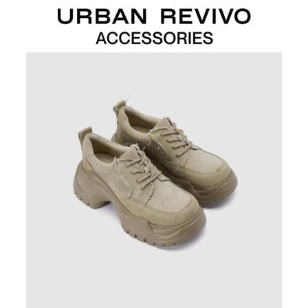 【钟楚曦同款】URBAN REVIVO2025秋季新款女真皮单鞋UAYS50085