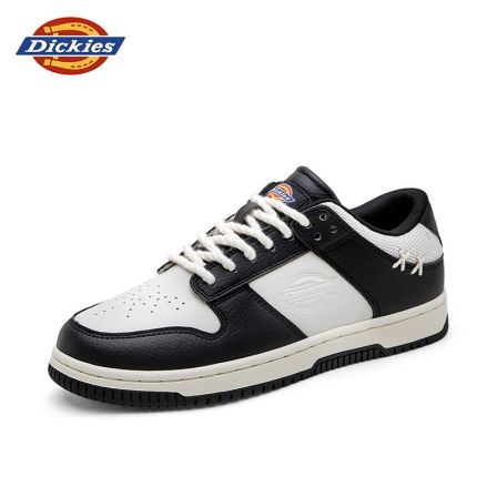 Dickies2025夏季情侣款黑白熊猫板鞋时尚百搭休闲鞋透气低帮潮鞋