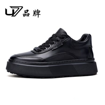 U7品牌男鞋 好鞋相伴 真皮休闲运动鞋