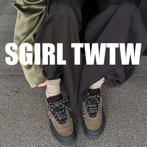 G629-2 SGIRL TWTW女鞋 复古徒步休闲鞋登山鞋女厚底增高百搭女鞋主图