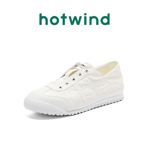 Hotwind/热风夏季新款休闲系带德训鞋百搭品网透气舒适女鞋主图