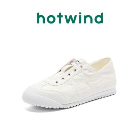 Hotwind/热风夏季新款休闲系带德训鞋百搭品网透气舒适女鞋