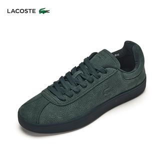 LACOSTE法国鳄鱼男鞋25秋季新款纯色皮革运动休闲鞋|50SMA0023