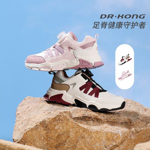 Dr.Kong/江博士2025年秋季学步鞋中童透气防滑儿童悠悠扣运动鞋主图