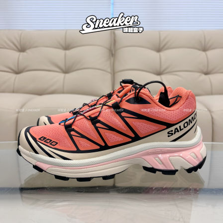 现货秒发 SALOMON萨洛蒙 XT-6 防滑耐磨  户外徒步鞋 橙黑 474450