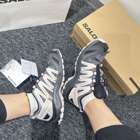 Salomon 萨洛蒙 XA PRO 3D 灰粉 2025 新款 百搭户外跑鞋 491841