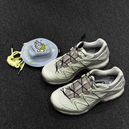SALOMON 萨洛蒙XT-QUEST GTX 淡绿运动休闲低帮户外功能鞋 477809