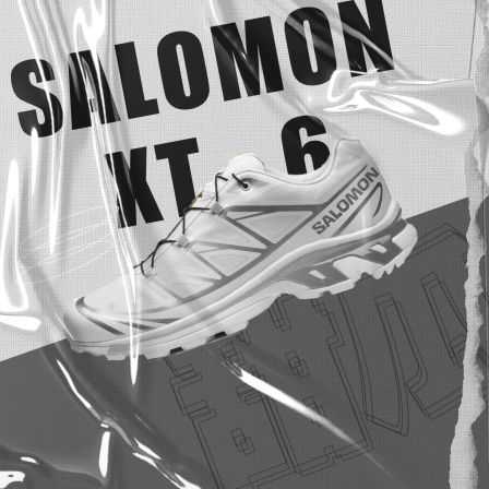 SALOMON萨洛蒙 XT-6 GTX舒适轻盈透气减震防水低帮跑步鞋男女同款