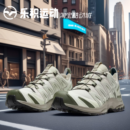 乐积运动 SALOMON萨洛蒙 XT-6 GTX 白斑鸠绿低帮户外跑步鞋477735