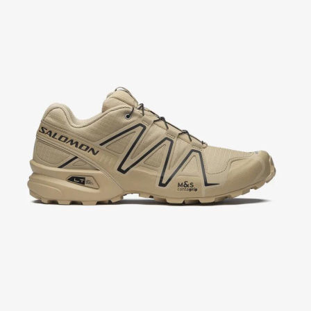 萨洛蒙 SALOMON SPEEDCROSS 3 卡其 防滑耐磨 徒步鞋 478599