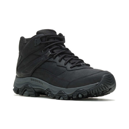 MERRELL迈乐男MOAB ADVENTURE 3户外中帮休闲皮面登山鞋徒步鞋