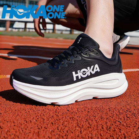 Hoka One One男款Bondi 9跑鞋运动训练缓震舒适路跑马拉松跑鞋