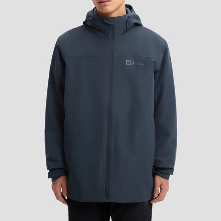 狼爪软壳摇粒绒三合一男装夹克Jack Wolfskin春秋户外外套运动服