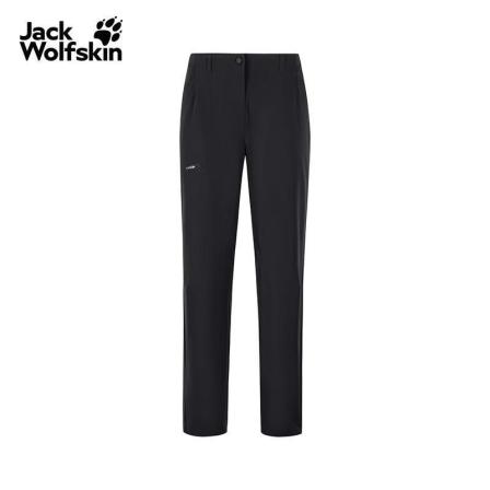 Jack Wolfskin狼爪女裤新款女子运动徒步轻量凉感软壳裤长裤