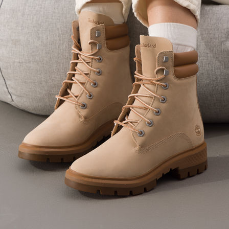 Timberland添柏岚高帮靴女鞋秋季新款复古马丁靴户外运动鞋休闲鞋