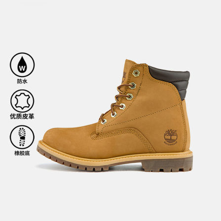 Timberland添柏岚女鞋大黄靴 踢不烂马丁靴户外休闲运动鞋子8168R