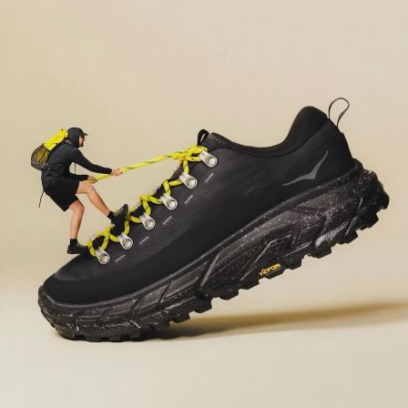 HOKA ONE ONE Tor Summit潮流休闲户外厚底黑跑步鞋1147952-BBLC