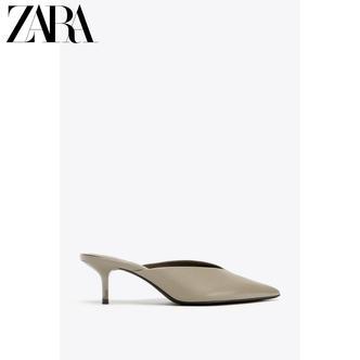 ZARA25秋季新款 女鞋 露跟穆勒鞋 2243610 131
