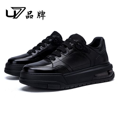 U7品牌男鞋 好鞋相伴 真皮休闲运动鞋主图
