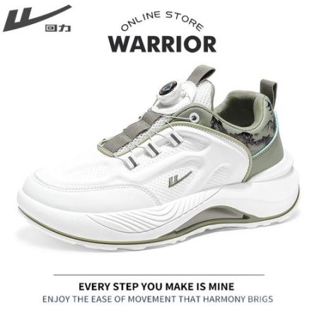 Warrior/回力男鞋时尚休闲鞋秋季厚底增高青少年运动跑步老爹潮鞋